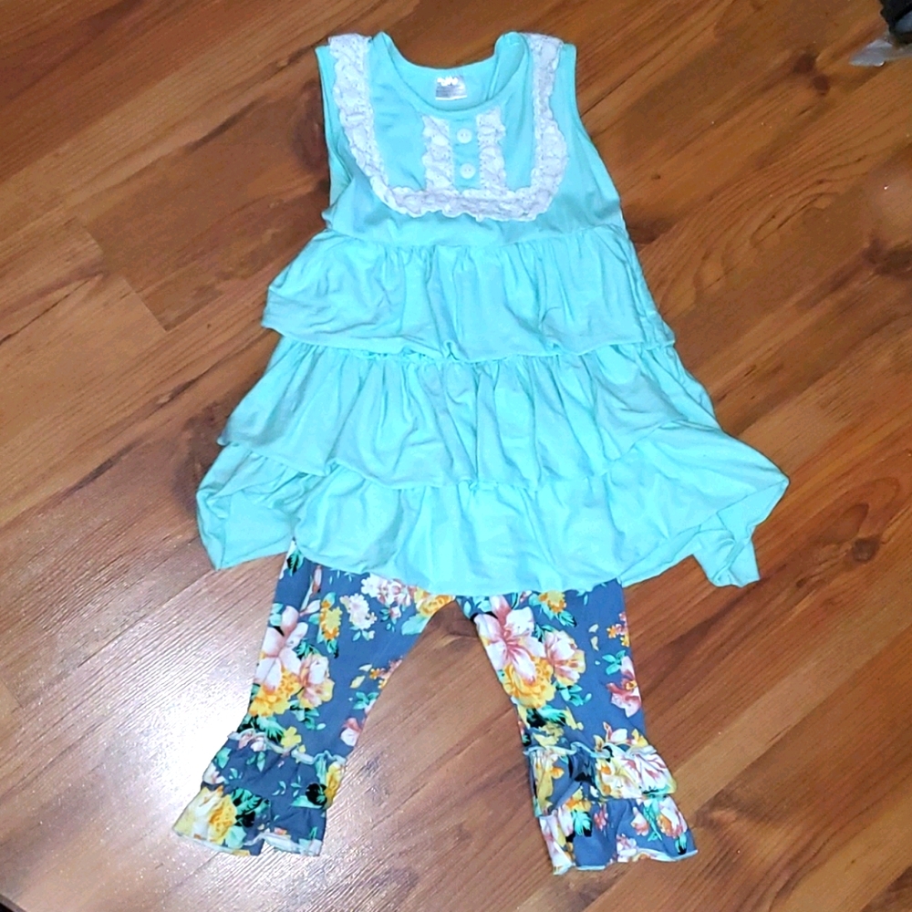 2 piece sleeveless pant set